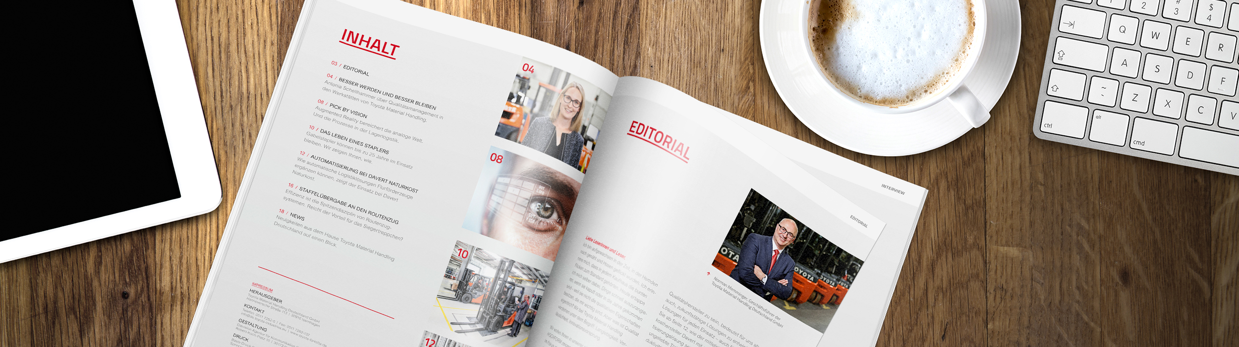 Kundenmagazin Toyota Material Handling Deutschland